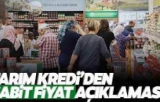 Tarım Kredi'den 'sabit fiyat' açıklaması