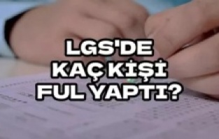 Diyarbakır'da 7 öğrenci LGS sınavında tam puan aldı