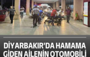 Diyarbakır'da hamama giden ailenin otomobili takla attı: 2 ölü, 4 yaralı