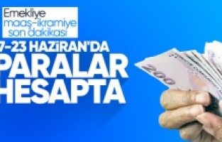 Emekli maaşlarının ödeme tarihi belli oldu