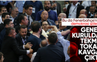 Fenerbahçe Divan Kurulu'nda olaylar çıktı