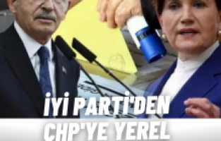 İyi Parti'den CHP'ye yerel seçim resti