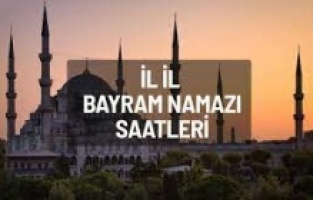 Kurban Bayramı namazı saati yayınlandı! İl il bayram namazı saatleri