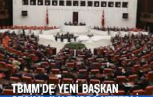 TBMM'de yeni başkan seçimi: İlk turda yeterli çoğunluk sağlanamadı