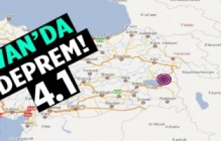 Van'da 4.1 büyüklüğünde deprem oldu