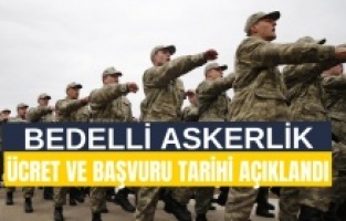 Bedelli askerlik ücreti 122.351 TL oldu