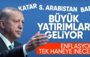 Cumhurbaşkanı Erdoğan'dan enflasyon mesajı: Tek haneye indireceğiz