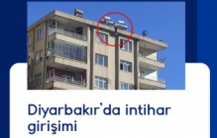 Diyarbakır’da bir genç intihar girişimde bulundu