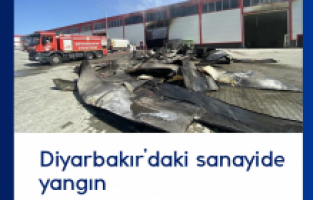 İmalathanede yangın, büyümeden söndürüldü