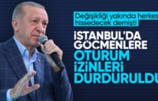 İstanbul genelinde yabancılara oturum izni yasağı getirildi
