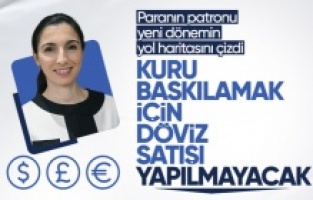 Merkez Bankası: Kuru baskılamak için döviz satışı yapılmayacak