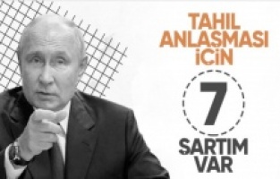 Rusya, Karadeniz Tahıl Girişimi'nin tekrar başlatılması için 7 şart sıraladı