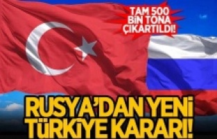 Rusya, Türkiye'den domates ithalat kotasını 500 bin tona yükseltti