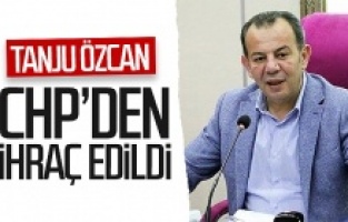 Tanju Özcan CHP'den ihraç edildi