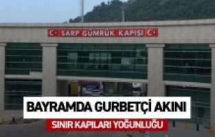Ticaret Bakanlığı gümrük kapılarından 1 milyon 126 bin 761 yolcu geçtiğini açıkladı