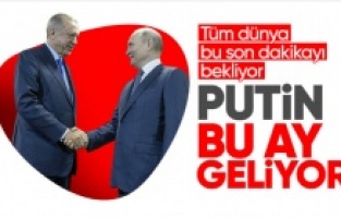 Cumhurbaşkanı Erdoğan: Ağustos ayı içinde Putin ziyaret gerçekleştirecek