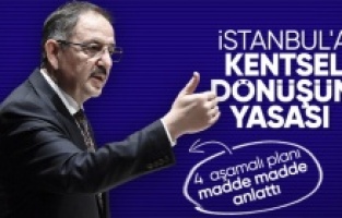 Mehmet Özhaseki açıkladı! İstanbul'a özel deprem yasası geliyor: '4 aşamalı planımız var'