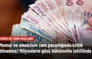 Memurların gözü hükümette