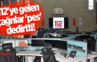 112 Acil Çağrı Merkezi'ne gelen asılsız çağrılar