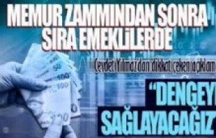 Cevdet Yılmaz'dan emekli maaşı açıklaması: Düşük alanları destekleyeceğiz