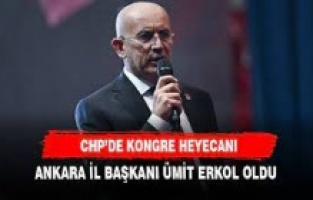 CHP Ankara İl Başkanı Ümit Erkol oldu! Gözler İstanbul İl Kongresi'nde...