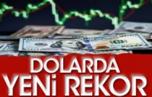 Dolarda yeni rekor