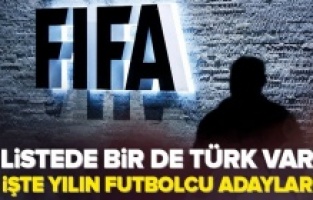 FIFA, yılın futbolcusu adaylarını açıkladı
