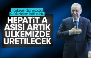 Cumhurbaşkanı Erdoğan: Hepatit A aşısı artık ülkemizde de üretilecek