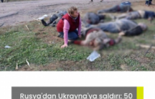 Rusya'dan Ukrayna'ya saldırı: 50 ölü