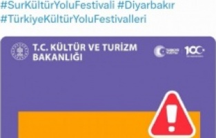 Sur Kültür Yolu Festivali iptal edildi