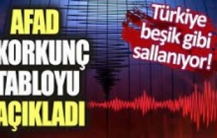 Türkiye beşik gibi, sürekli sallanıyor