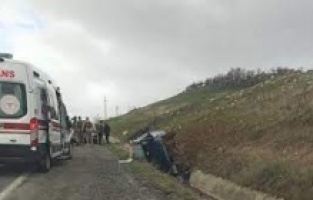 Diyarbakır’da kaza: 2 yaralı