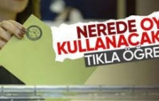 YSK duyurdu! Seçmenlerin oy kullanacağı sandıklar belli oldu