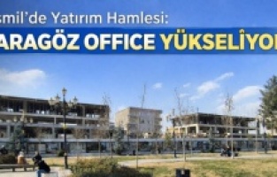 Bismil’de Karagöz Ofis İnşaatı Aralıksız Devam Ediyor