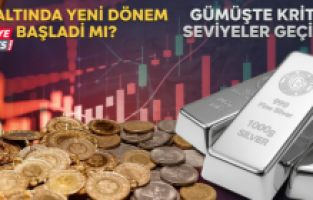 Altın ve gümüş fiyatlarında sert tırmanış: Kritik seviyeler geride kaldı! Yarın için gözler piyasada.
