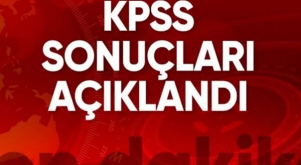 KPSS sonuçları açıklandı  KPSS sonuçları açıklandı