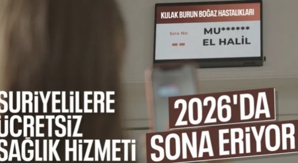 Suriyeli mültecilere sağlık hizmeti artık ücretsiz değil