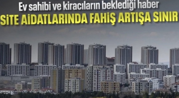 TBMM'ye sunuldu: Site aidatlarını yöneticiler belirleyemeyecek