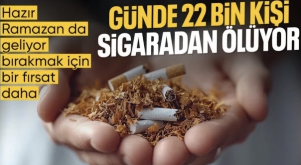 Her gün binlerce kişi ölüyor: Sigarayı bırakmak için Ramazan bir fırsat