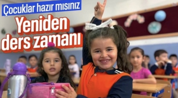 Yarıyıl tatilinde son gün: Okullarda ilk ders zili yarın çalacak