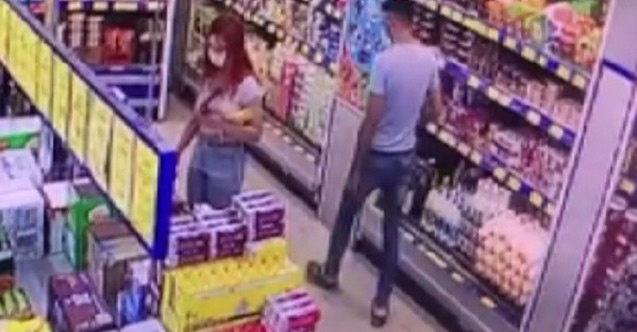 Marketteki tacizci yakalandı