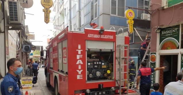 Baca yangını korkuttu