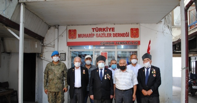 Burdurlu gazilerden Eğirdir’e ziyaret