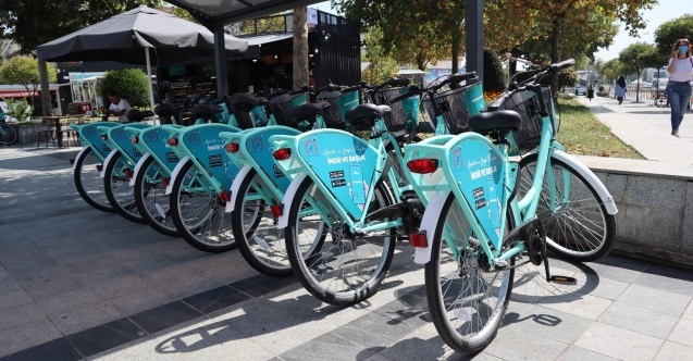 Düzce’de akıllı bisikletler hizmete girdi