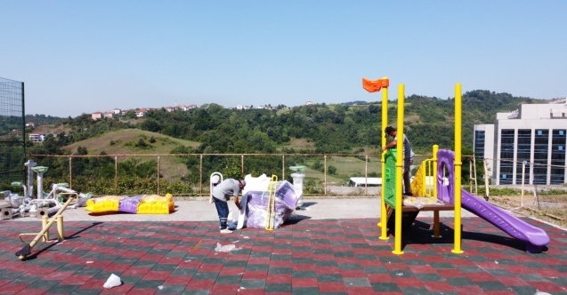 Ereğli Belediyesi, yeni çocuk parkları kuruyor