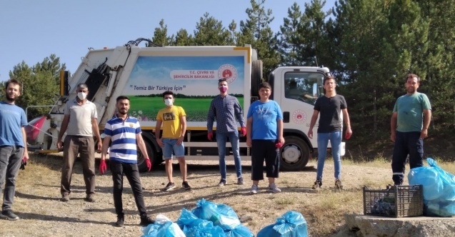 Gençlerden örnek davranış