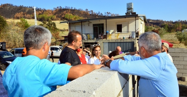 Haluk Levent, yangın felaketinin yaşandığı Manavgat’ta