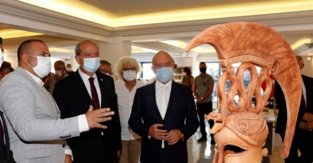 Kıbrıs’ta açılan Likya seramikleri sergisinde ALKÜ izi