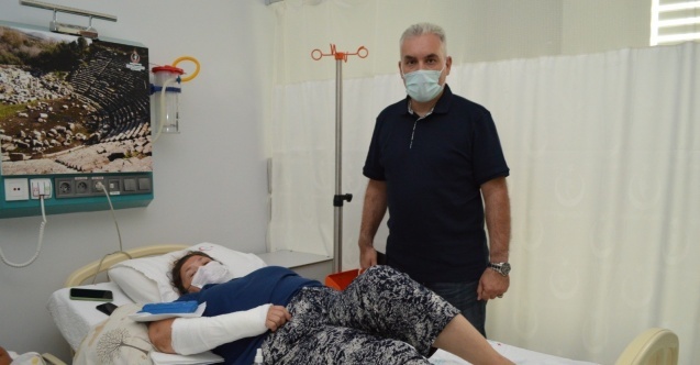 Muğla’daki yangınlarda yaralanan iki kişinin tedavisi sürüyor