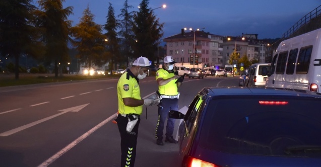 Ordu’da bin 179 sürücüye ceza